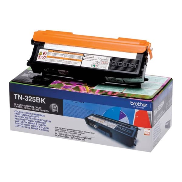 Brother Toner TN-325BK Original Svart 4500 sidor TN325BK