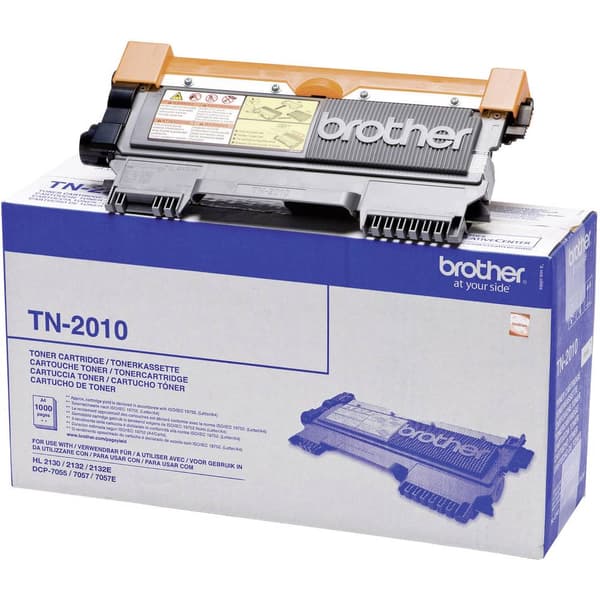Brother TN-2010 Tonerkassett 1 styck Original Svart