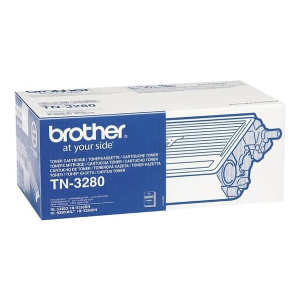 Brother Tonerkassett TN-3280 TN3280 Original Svart 8000 sidor