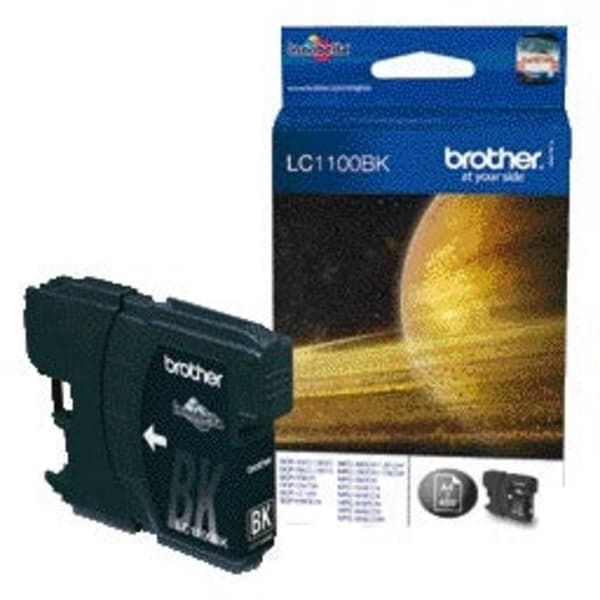 Brother Bläck LC-1100BK Original Svart LC1100BK