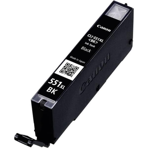 Canon Bläck CLI-551BK XL Original Foto Svart 6443B001