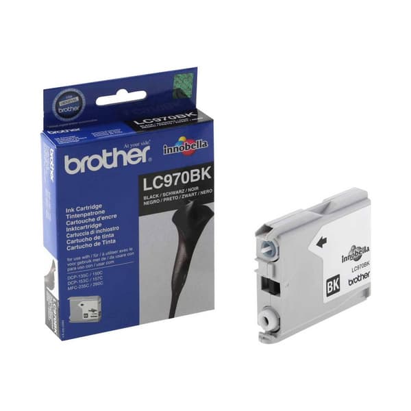 Brother Bläck LC-970BK Original Svart LC970BK