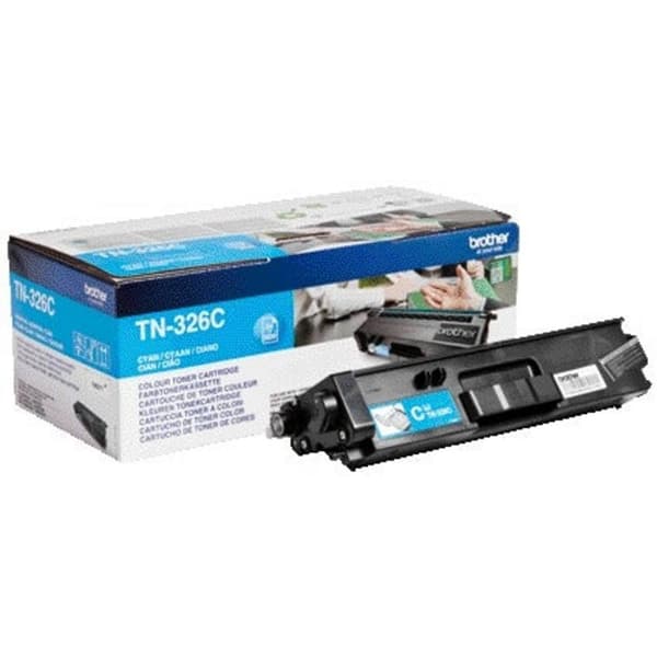 Brother Tonerkassett TN-326C TN326C Original Cyan 3500 sidor