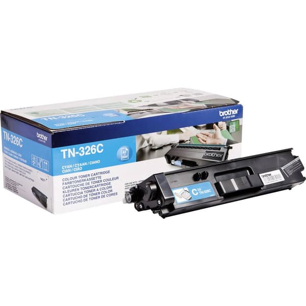 Brother Tonerkassett TN-326C TN326C Original Cyan 3500 sidor