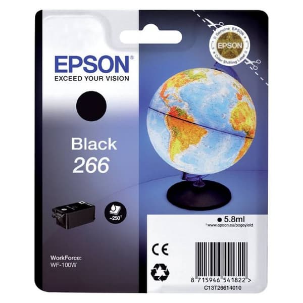Epson Bläck T2661, 266 Original Svart C13T26614010