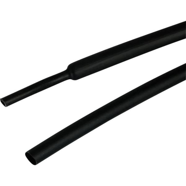 TE Connectivity ATUM-24/8-0 Krympslang med lim Svart 24 mm 8 mm Krympförhållande:3:1 1.2 m