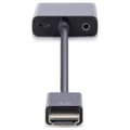Miniatyrbild 3 av 4: Digitus DA-70461 HDMI / VGA Adapter [1x HDMI hane - 1x VGA hona, Telejack 3.5 mm] Svart 10.00 cm