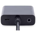 Miniatyrbild 4 av 4: Digitus DA-70461 HDMI / VGA Adapter [1x HDMI hane - 1x VGA hona, Telejack 3.5 mm] Svart 10.00 cm