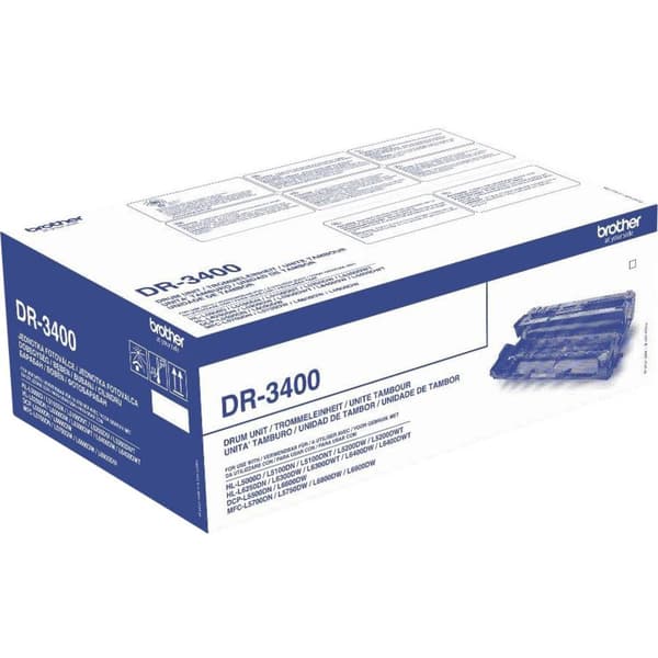 Brother Trumma DR-3400 Original Svart 50000 sidor DR3400