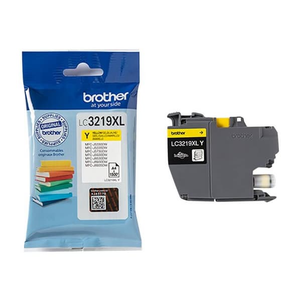 Brother Bläck LC-3219XLY Original Gul LC3219XLY