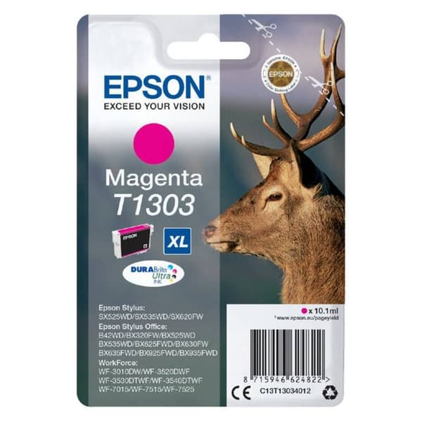 Epson Bläck T1303 Original Magenta C13T13034012