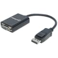 Miniatyrbild 4 av 4: Manhattan 151962 DisplayPort / VGA Adapter [1x DisplayPort hane - 1x VGA hona] Svart UL-certifierad 15.00 cm