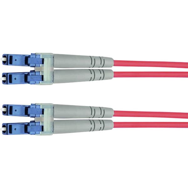 Telegärtner 100011366 Fiberoptik LWL Anslutningskabel [1x LC-stiftdon - 1x LC-stiftdon] 50/125 µ Multimode OM3 3.00 m
