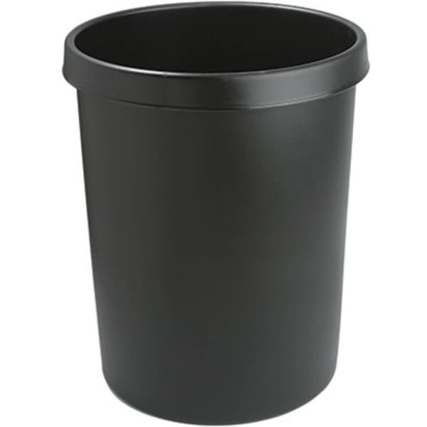 Helit the german H6106295 Papperskorg 45 l (Ø x H) 390 mm x 480 mm Polyeten Svart 1 st