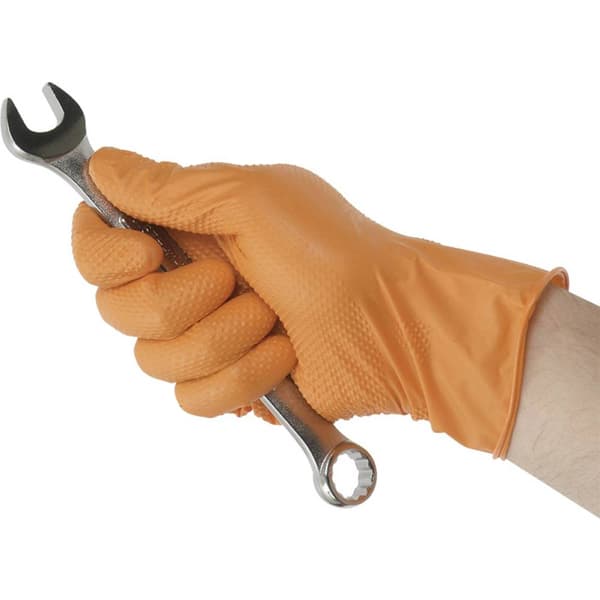 Kunzer TIGER GRIP XL 90 st Nitril Engångshandske Storlek (handskar): XL EN 374-2, EN 374-3, EN 455
