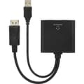 Miniatyrbild 4 av 4: Renkforce RF-4758087 DisplayPort Adapter [1x DisplayPort hane - 2x DisplayPort hona] Svart 20.00 cm