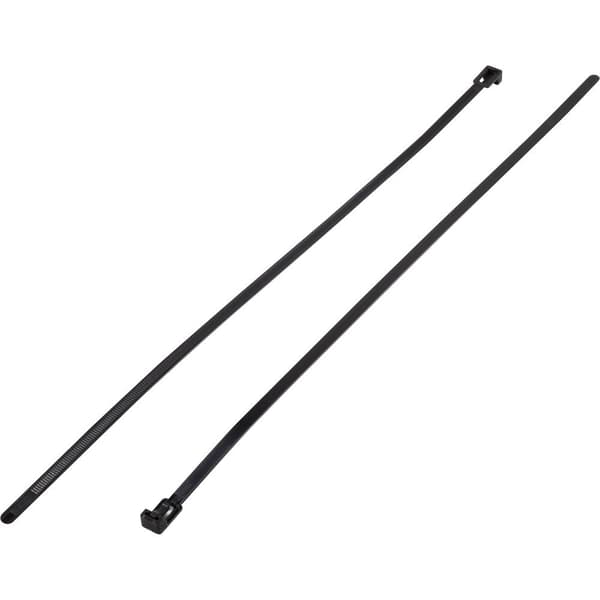 TRU COMPONENTS 1592884 TC-HV-500BK203 Buntband 500 mm 8.50 mm Svart Avtagbart 100 st