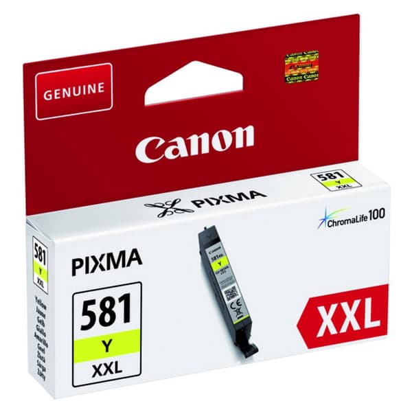 Canon Bläck CLI-581Y XXL Original Gul 1997C001