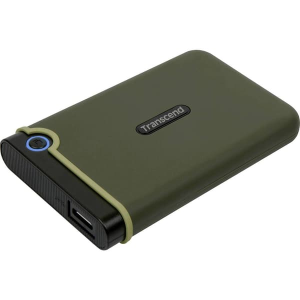 Transcend StoreJet® 25M3G 1 TB Extern hårddisk 2.5 USB 3.2 Gen 2 Militärgrön TS1TSJ25M3G