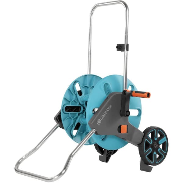 GARDENA 18511-20 CleverRoll M Slangvagn 1 st Grå, Turkos, Orange