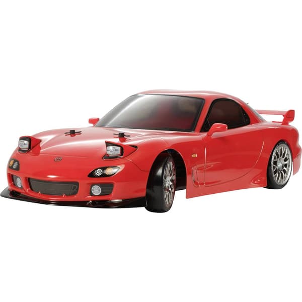 Tamiya 51270 1:10 Kaross Mazda RX-7 Street 190 mm Olackerad, ej utskuren