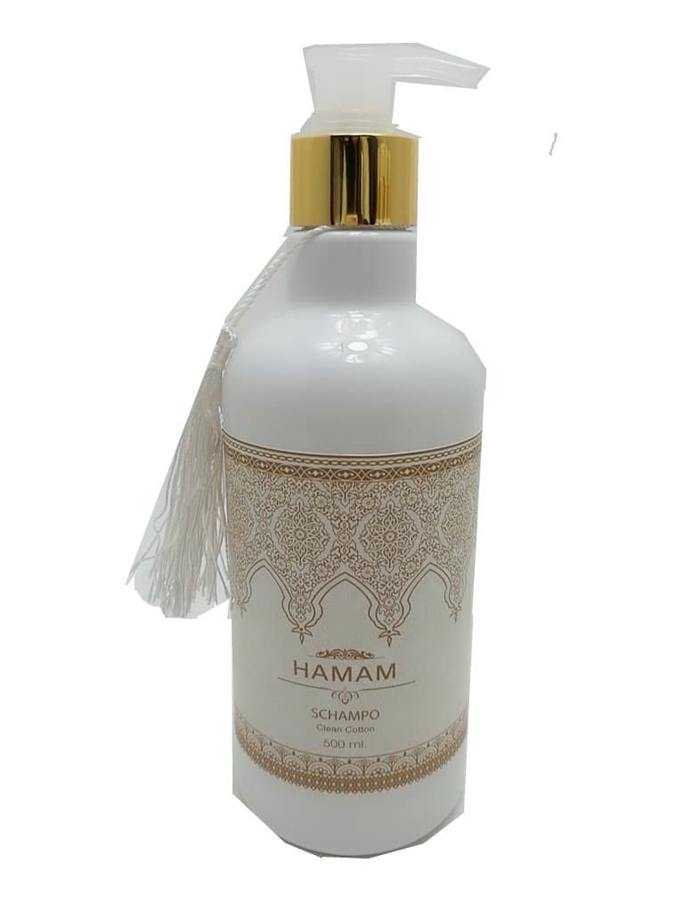 Schampo med pumpflaska Clean Cotton 500ml