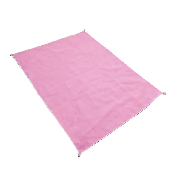 Sandless tæppe - 2x2 meter pink