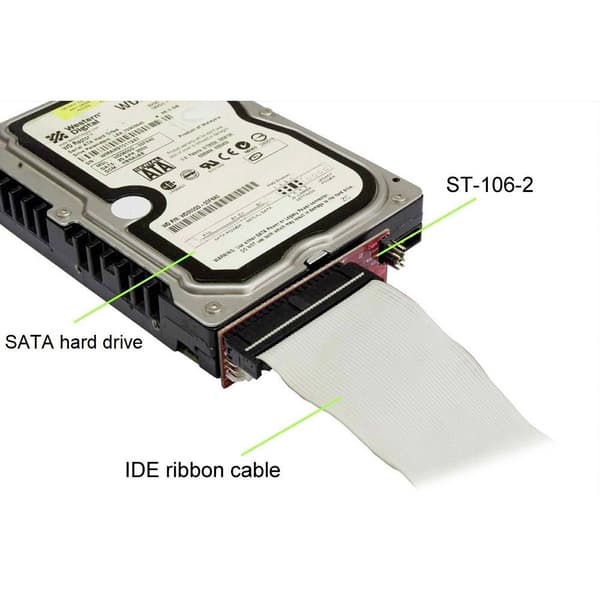 Renkforce RF-4886682 Gränssnittskonverter [1x IDE hane 40-polig - 1x SATA-kombi hona 7+15 pol]