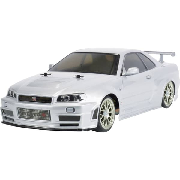 Tamiya 1:10 RC modellbil Elektrisk Gatumodell Nismo R34 GT-R Z-Tune Borst motor Fyrhjulsdrift (4WD) Byggsats TT-02D