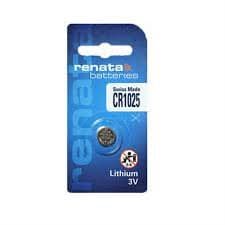 1025 RENATA Lithium 3V
