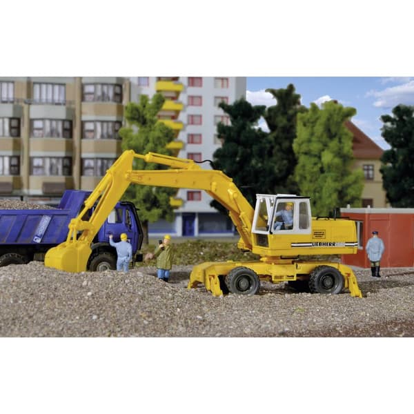 Kibri 11264 H0 Byggmodell Konstruktionsfordon Liebherr Grävmaskin A922 inkl. Utrustning