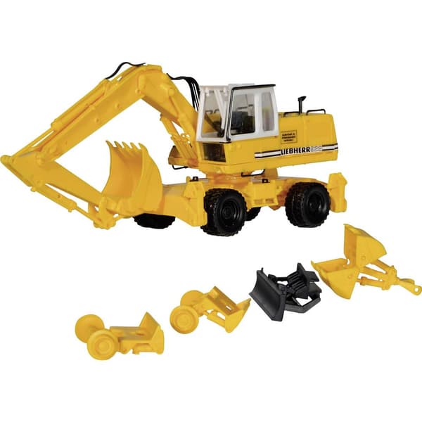 Kibri 11264 H0 Byggmodell Konstruktionsfordon Liebherr Grävmaskin A922 inkl. Utrustning