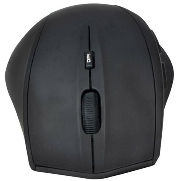 LogiLink ID0032A WiFi mus Bluetooth Laser Svart 5 Knappar 1600 dpi Scrollwheel