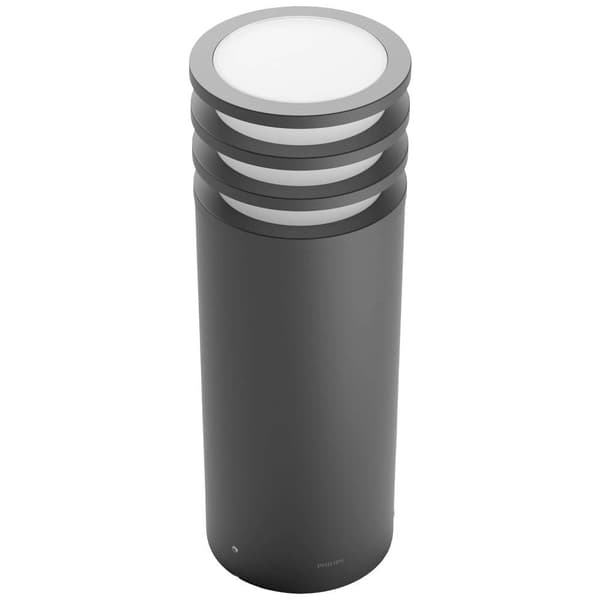 Hue Utomhusstålampa 1740293P0 Lucca E27 9.5 W Varmvit