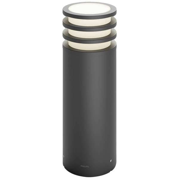 Hue Utomhusstålampa 1740293P0 Lucca E27 9.5 W Varmvit