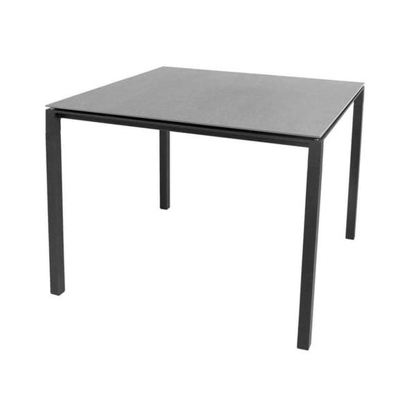 Matbord Pure Kvadratiskt Lava Grey