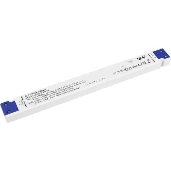 Self Electronics SLT100-24VFG-UN LED driver Konstantspänning 100 W 0 - 4.17 A 24.0 V/DC möbelregistrering, inte dimbar,