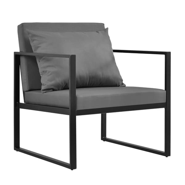 [casa.pro]® Loungeset/Soffgrupp-Svart