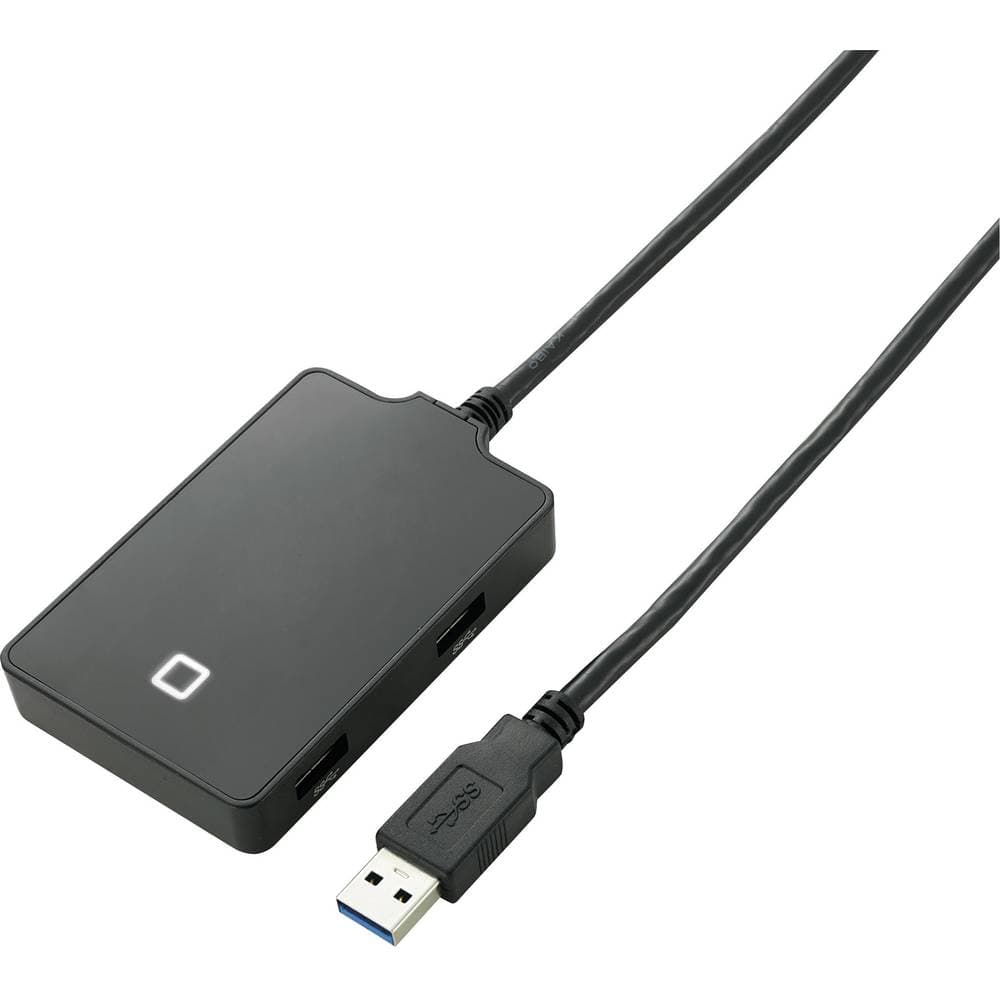 Renkforce 4 Port USB-Hub 3.0 Svart