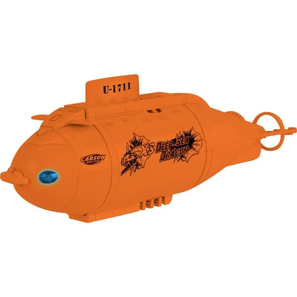 Carson RC Sport XS Deep Sea Dragon RC U-Båt nybörjare 100% RtR