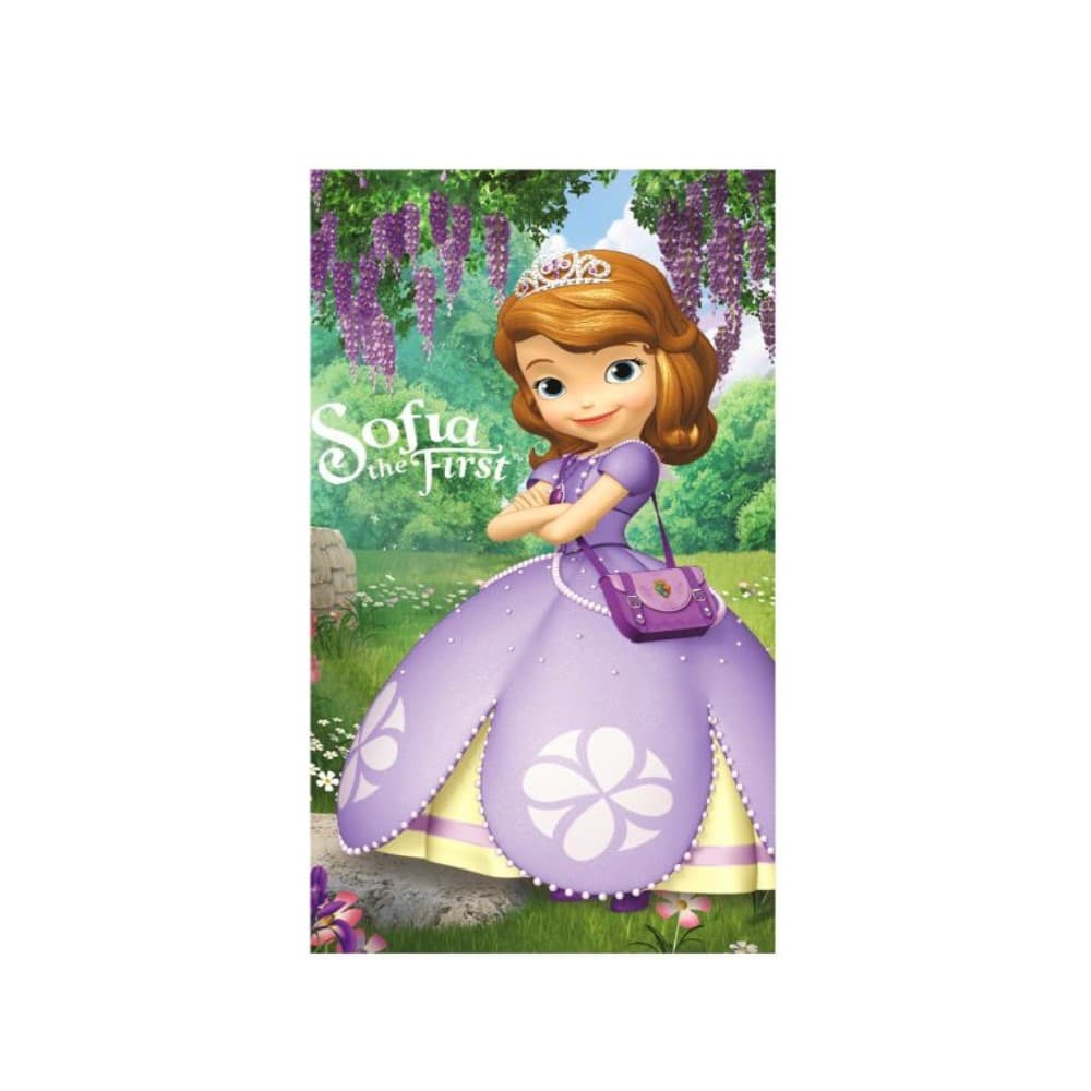 Disney Prinsessan Sofia Handduk 35 x 65 cm Grön
