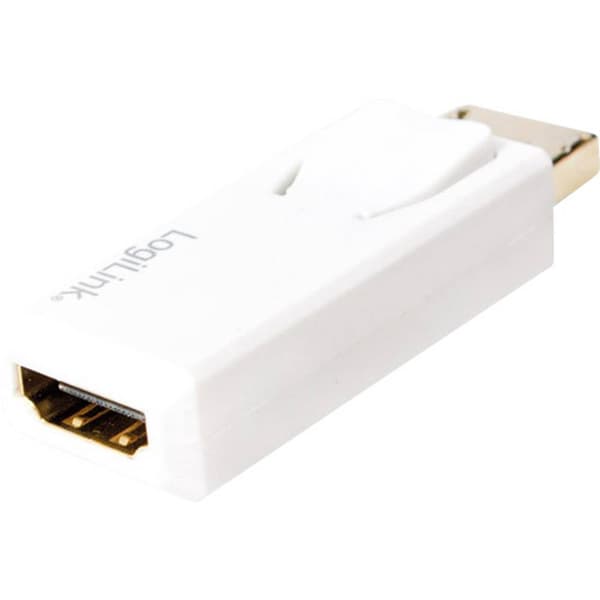LogiLink CV0100 DisplayPort / HDMI Adapter [1x DisplayPort hane - 1x HDMI hona] Vit