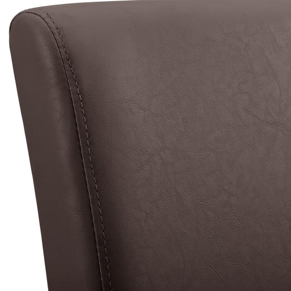 [en.casa]® Eleganttinen ruokailuryhmä 140 x 90 cm - pöytä + 6 tekonahkaa tuolia