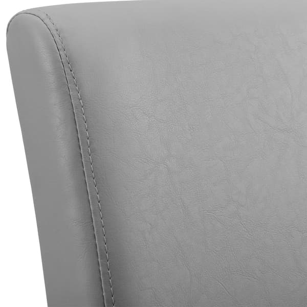 [en.casa]® Eleganttinen ruokailuryhmä 140 x 90 cm - pöytä + 6 tekonahkaa tuolia