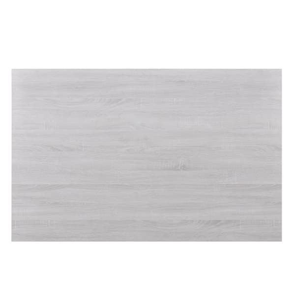 [en.casa]® Eleganttinen ruokailuryhmä 140 x 90 cm - pöytä + 6 tekonahkaa tuolia