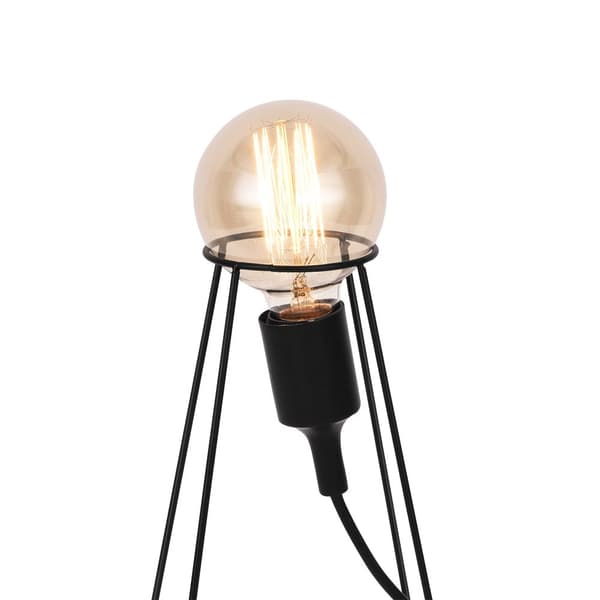 [lux.pro]® Bordslampa Sydney-skärmdiameter Øca.8cm-metall-svart