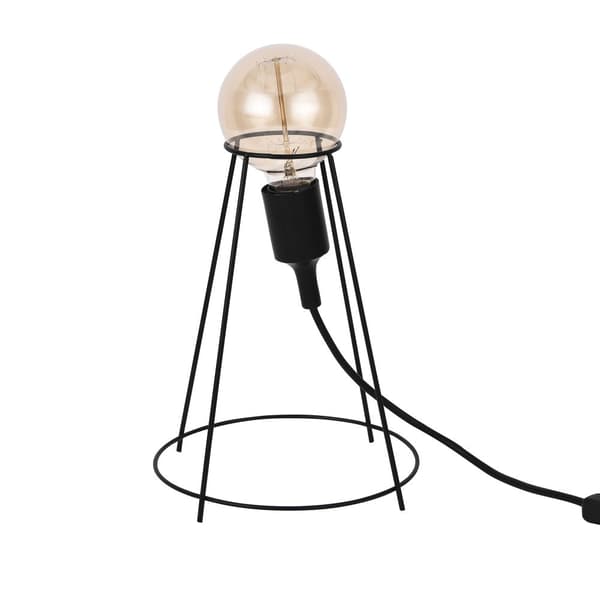 [lux.pro]® Bordslampa Sydney-skärmdiameter Øca.8cm-metall-svart