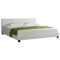 Pikkukuva 4 / 7: Corium® Tyylikäs verhoiltu sänky PU tekonahka 210cm x 149cm valkoinen