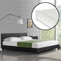 Miniatyrbillede 2 af 7: Corium® Dobbeltseng Barcelona - inkl. madras - 140x200 - sort