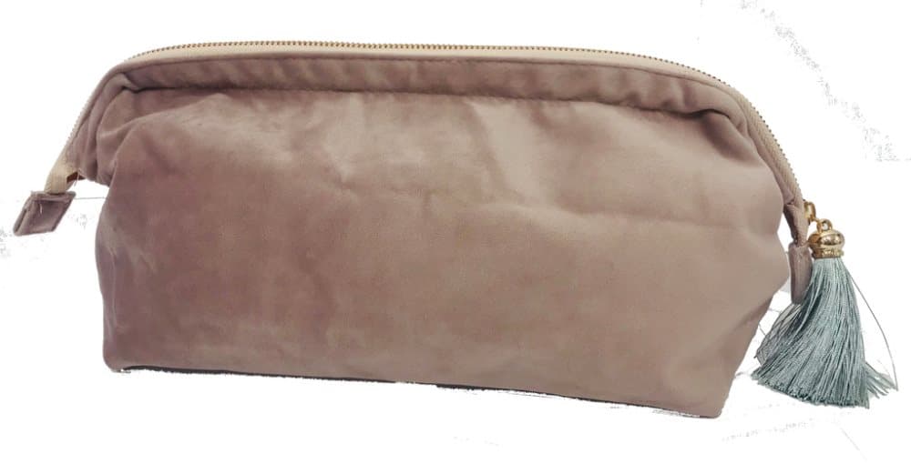 Victoria's Design Necessär sammet rosa 28cm
